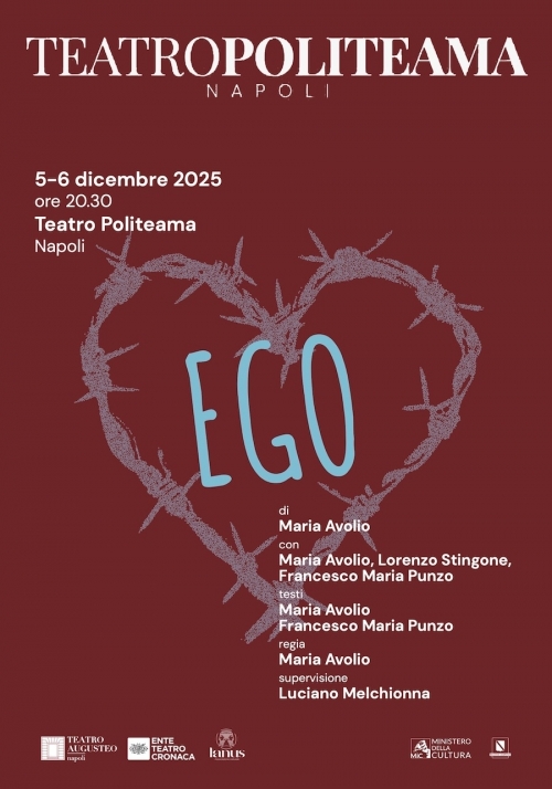 5 e 6 dicembre - EGO - POLITEAMA Napoli