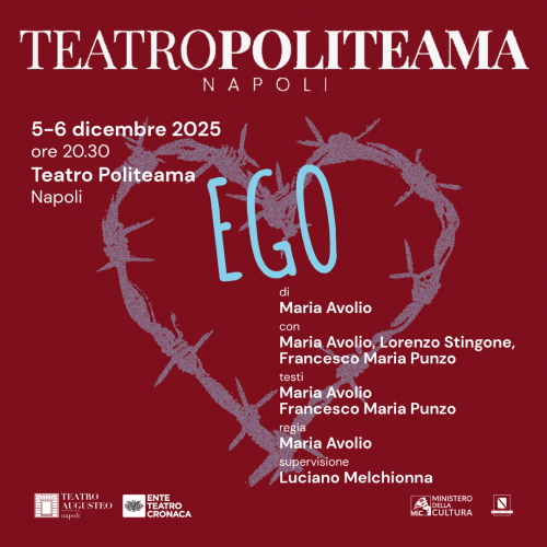 5 e 6 dicembre - EGO - POLITEAMA Napoli