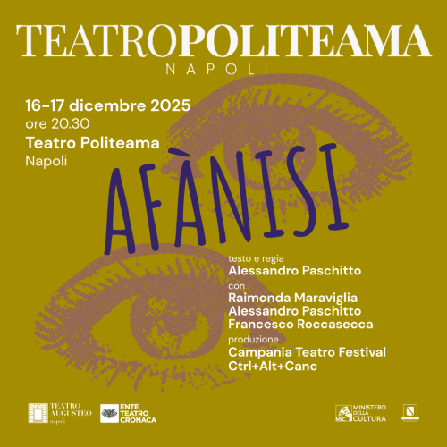16 e 17 dicembre - AFANISI - POLITEAMA Napoli