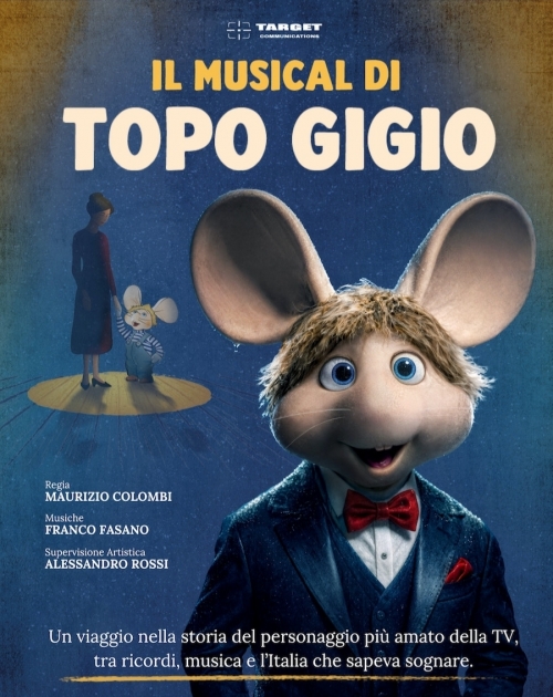 8 dicembre 2026 - IL MUSICAL DI TOPO GIGIO - POLITEAMA Napoli