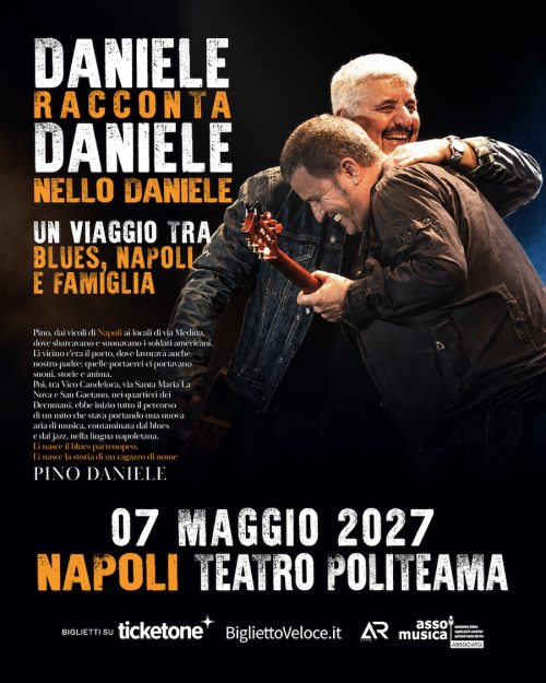 7 maggio 2027 - NELLO DANIELE - POLITEAMA Napoli